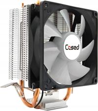 Chłodzenie procesora Cased powietrzem 2 ciepłowody 100W TDP AMD/Intel