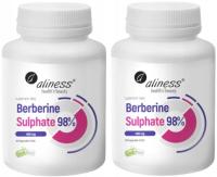 ALINESS Berberine Sulphate 98% 400mg ODCHUDZANIE SIARCZANY BERBERYNA 2x60 k