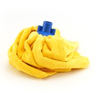 Zapas Do Mopa Wkład Sukienka Mikrofibra z Gąbka żółty