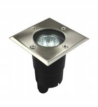 Lampa najazdowa kwadratowa 10x10x14 INOX