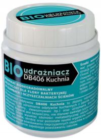 BIOUDRAŻNIACZ DB 406 KUCHNIA udrażniacz do rur odpływów 100 g