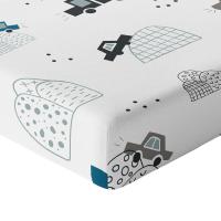 Простыня для кроватки 160X80 с эластичной лентой, толстый хлопок, 100% польский продукт