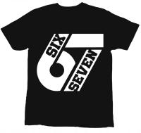Koszulka Dziecięca Six Seven Napisy Czarny 9/11 lat Tshirt 67 Prezent