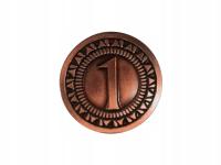 КЛАССИЧЕСКАЯ УНИВЕРСАЛЬНАЯ МЕДНАЯ МЕТАЛЛИЧЕСКАЯ МОНЕТА 1 ШТ.