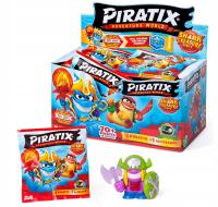 PIRATIX Adventure World shark treasure Magic box 10 Piratix + 10 akcesoriów