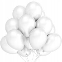 Воздушные шары белые пастельные крупные, матовые, по проведению бракосочетаний свадьбу 50