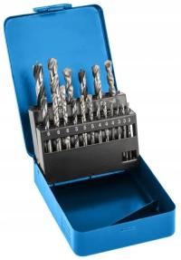 HOGERT Zestaw wierteł do betonu, drewna i metalu HT6D379