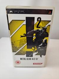 METAL GEAR AC!D 2 ACID PSP OKULARY 3D SOLID SNAKE BIG BOSS 3xANG jak NOWA PlayStation Portable (PSP) pudełkowa