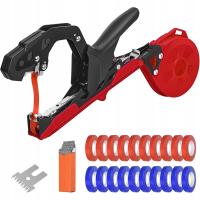 TAPENER ZSZYWACZ DO WIĄZANIA ROŚLIN ZESTAW 20 ROLKI TAŚMY ZSZYWKI OGRODOWY