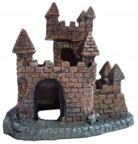 Dekoracja do akwarium ozdoba akwarystyczna zamek 11cm 2001