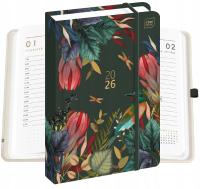 Планировщик книжный календарь A5 ежедневный планировщик 2026 года Metallic Savage