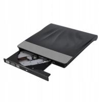 Zewnętrzny Przenośny Napęd DVD CD USB 3.0 Nagrywarka SLIM SALCAR ECD813-SU3