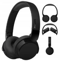 Słuchawki bezprzewodowe nauszne Bluetooth czarne Philips TAH3209BK