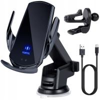 Uchwyt na szybę Fortis automatyczne zamykanie 15W wielokolorowy