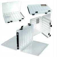 Двухсторонняя коробка для ПИЛКЕРОВ, воблеры, блесны для рыболовов 27,5 x 18 x 5 см