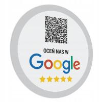 Naklejka Oceń nas w Google QR 15x15 cm różne wzory #F00S2