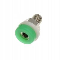 Green 5PCS 2MM Banana Socket Binding Post Nut Banana Plug Jack Electri Plug