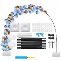 Арка для воздушных шаров, стойка для воздушных шаров, стабильная стойка, большие ворота, насос, гирлянда