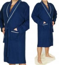 Роскошный мужской халат Elegant 100% cotton 1184