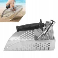 Sito do poszukiwań z łopatą - piaskowe, do wykrywacza