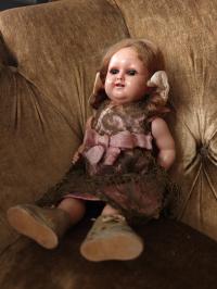 Szrajer Kalisz - przedwojenna lalka celuloidowa