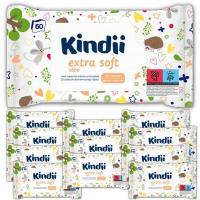 Влажные салфетки Kindii extra soft 12 x 60 шт.