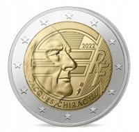 2 euro Francja Jacques Chirac 2022