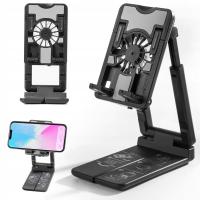 PODSTAWKA MULTIFUNKCYJNA POD TELEFON TABLET SMARTFON REGULOWANA CHŁODZĄCA