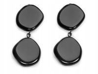 Клипсы Черные Kiara Патчи Классические Висячие Модные