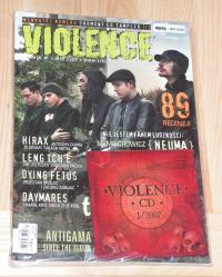 Magazyn muzyczny VIOLENCE Nr 1 (2007) + płyta CD