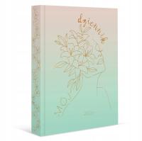 календарь планировщик мой дневник 2026 позолоченный / бежевый / мятный / для женщин