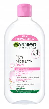 Garnier Мицеллярная жидкость 3в1 чувствительная кожа 700 мл