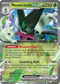 ORYGINALNA KARTA POKEMON Meowscarada ex (SVP 033) PROMO