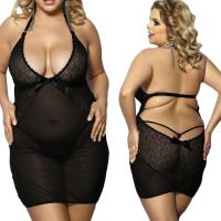 Amysa black chemise czarna halka XL/XXL Anais