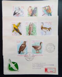 !!! 3 KOPERTY LISTY POLECONY WĘGRY - PIĘKNE - STAN IDEALNY !!!