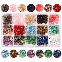 Набор бусин из натуральных камней для изготовления ювелирных браслетов
