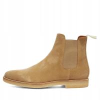Common Projects Chelsea Boot Suede Tan 2260-1302 46