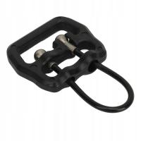 PĘTLA DRUCIANA QD CZARNA SZYBKOZŁĄCZKA DO PASKA BOJOWEGO 25MM