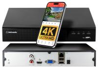 Сетевой видеорегистратор NVR IP 9 канальный 8Mpx 4K