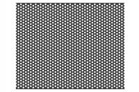 BLACHA PERFOROWANA 1000 x 2000 STAL SUROWA GR. 2 mm Rv 3-5 KOŁA 3 mm