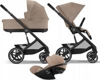 Cybex Balios S Lux 2.0 многофункциональная коляска 3в1 с сиденьем Cloud G