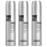 LOREAL TECNI.ART SAVAGE PANACHE 3X250ML ZESTAW