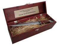 Военный штык АК-47 Калашников гравер коробка 35см