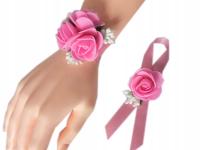 KM26 _AC * Kotylion + przypinka * ślub studniówka