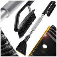 SKROBACZKA DO SZYB MOSIĘŻNA ZE SZCZOTKĄ 70CM AZENO AZ-0143