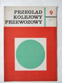 PRZEGLĄD PRZEWOZOWY KOLEJOWY 9/1969 PKP