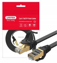 Patchcord Unitek S/FTP 7 RJ45 / RJ45 20 m czarny