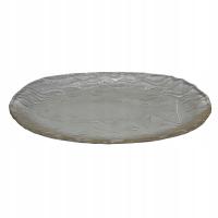 STARY SZKLANY PÓŁMISEK RYBA PSTRĄG