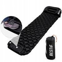 ТУРИСТИЧЕСКИЙ МАТРАС ДЛЯ ТРЕККИНГА, НАДУВНОЙ КОВРИК, СВЕРХЛЕГКИЙ, СО ВСТРОЕННЫМ НАСОСОМ