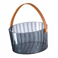 Wiaderko na lód Wanna na napoje, Chiller Owoce, Wielozadaniowe wiadro do przechowywania Niebieskie